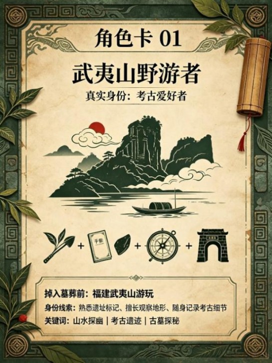 武夷山野游者